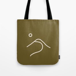 elsewhere – olive Tote Bag