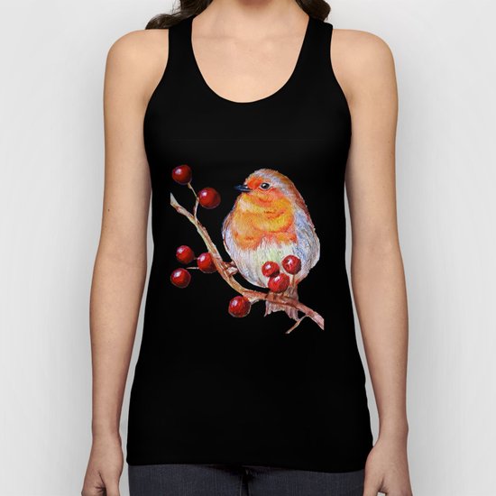 Robin Redbreast Unisex Tank Top