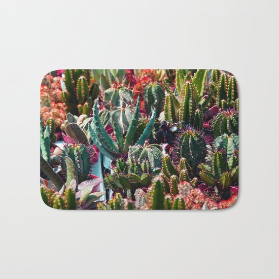 Cactus Garden Bath Mat
