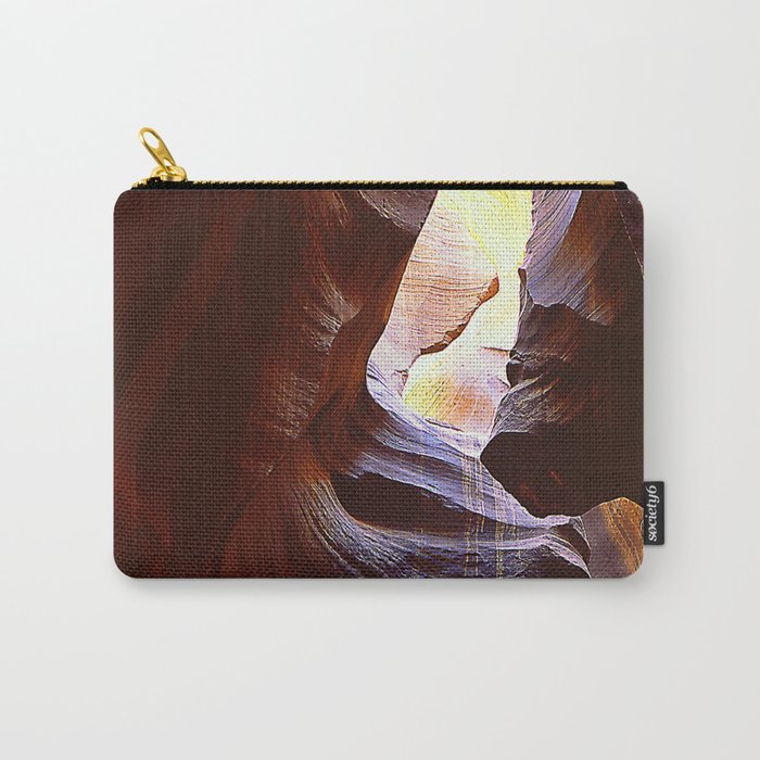 Fine Art Antelope Valley Arizona Slot Canyon Epic Photo Carry-All Pouch