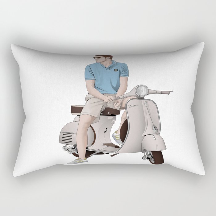 Vespa Lover Rectangular Pillow