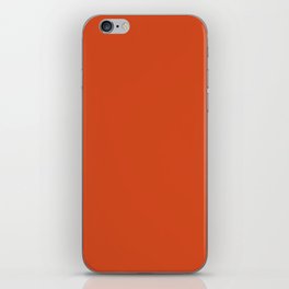 Deepest Spice Orange iPhone Skin