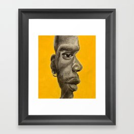 Two faced Framed Art Print