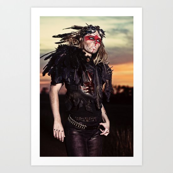 Mad Mary Art Print