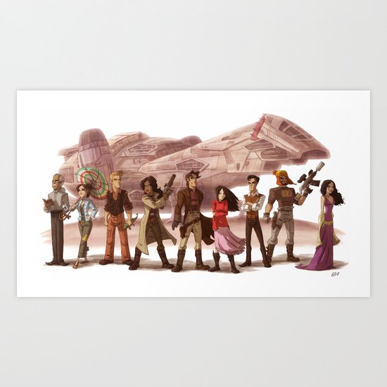 Serenity Now Art Print