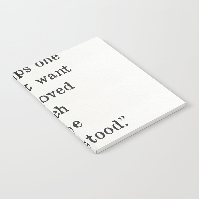 George Orwell quote Notebook