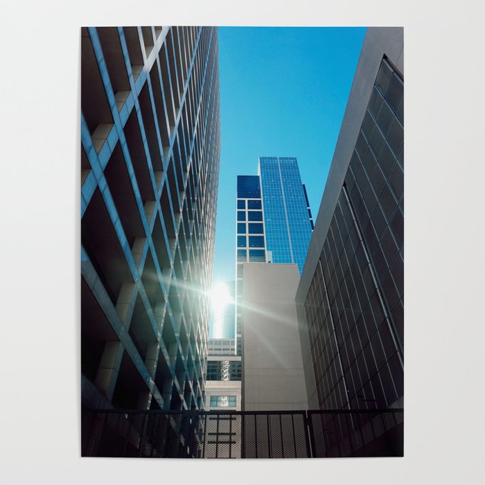 Sun Peeking Through Poster