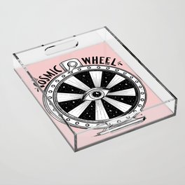The Cosmic Wheel Acrylic Tray