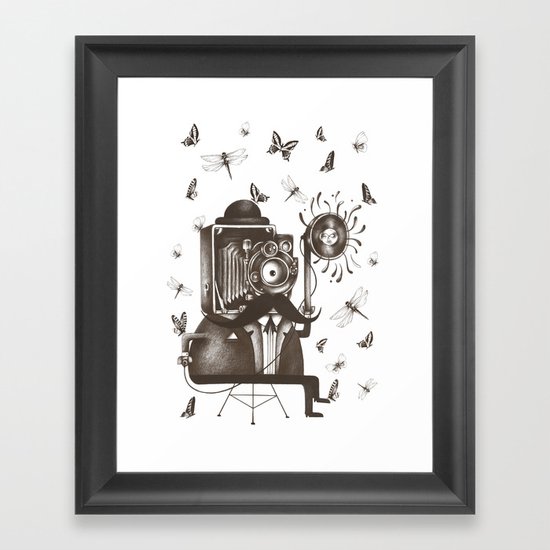 Photoshoot Framed Art Print