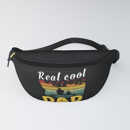 Real cool dad fishing retro Fathers day 2022 Fanny Pack