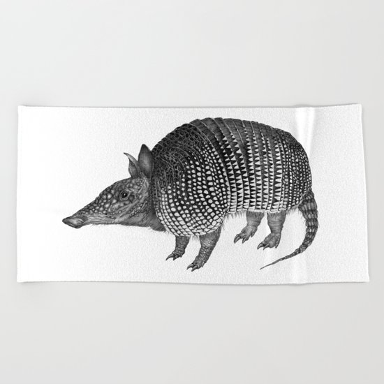 Little Armoured One Beach Towel