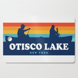 Otisco Lake New York Canoe Cutting Board