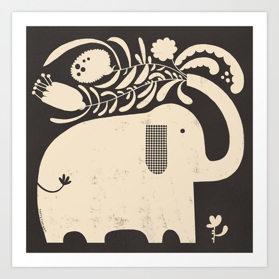 SPREADING JOY Art Print