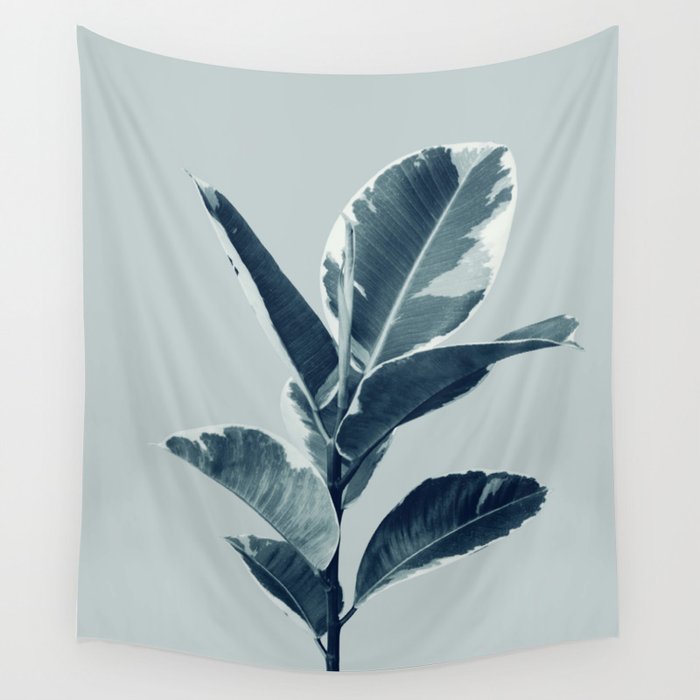 Ficus Elastica Finesse #1 #tropical #foliage #decor #art #society6 Wall Tapestry
