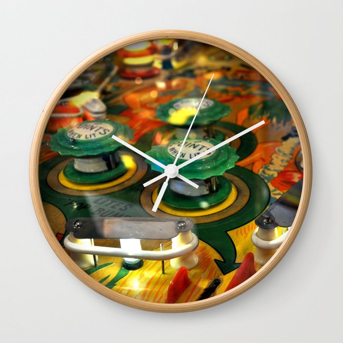 Pinball 2 Wall Clock