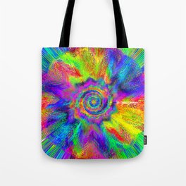 Psychedelic Center Tote Bag