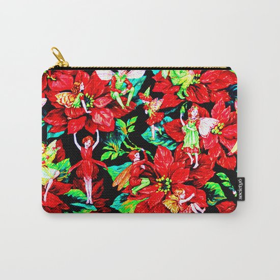 Fairy Flower | Christmas Spirit Carry-All Pouch