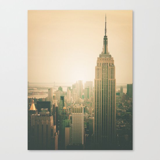 New York City - Empire State Building Canvas Print
