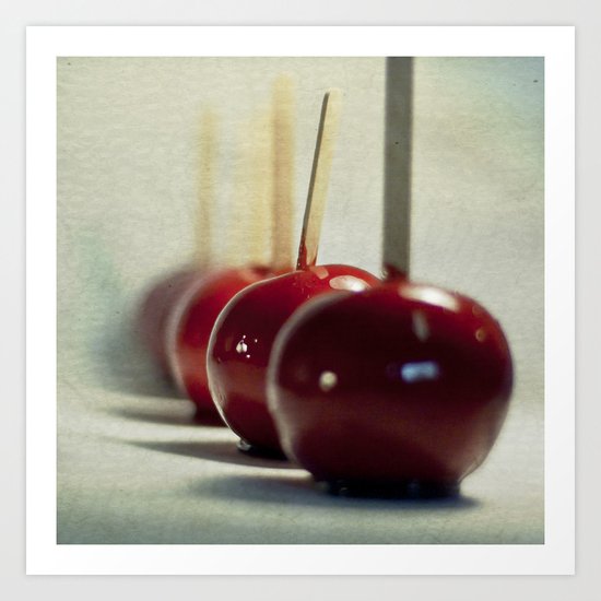Candy Apples Art Print