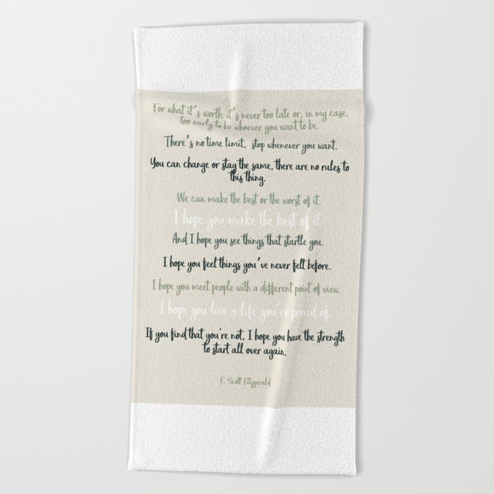 For What It S Worth By F Scott Fitzgerald 2 Minimalism Poem