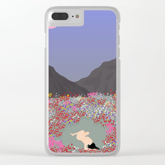 Tulips Clear iPhone Case