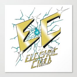 Electric Child Logo Canvas Print