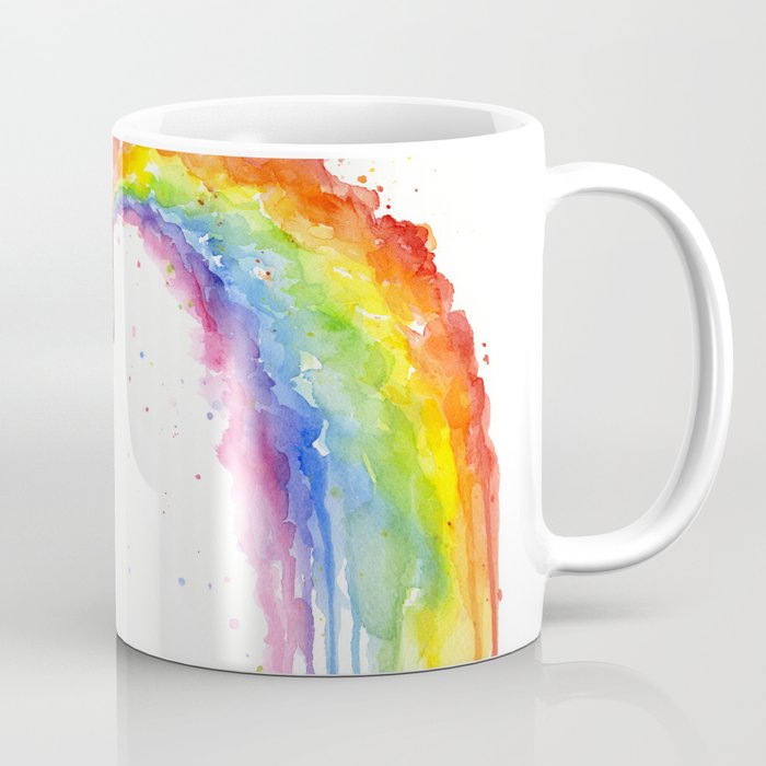 Rainbow Baby Elephant Coffee Mug