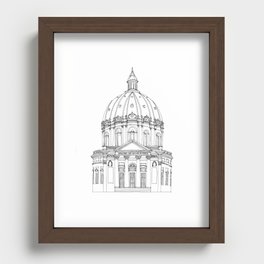 Marble Church Recessed Framed Print