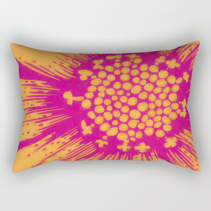 Fantasy of flower Rectangular Pillow