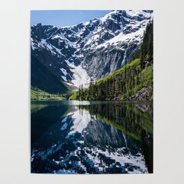 Goat Lake Mountain Lake Washington Poster