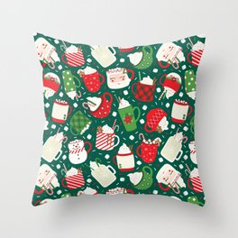 Christmas Cocoa Traditional Throw Pillow