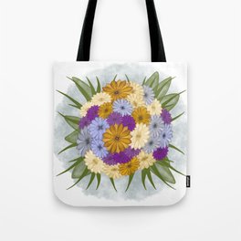 Watercolor Bouquet Tote Bag