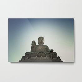 Amoghasiddhi, The Wisdom Buddha Metal Print