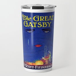 The Great Gatsby Original Book Cover Art Travel Mug