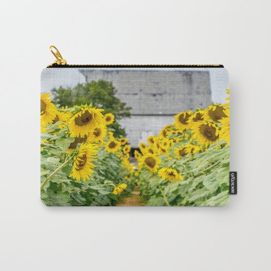 Follow the Yellow Flower Road Carry-All Pouch