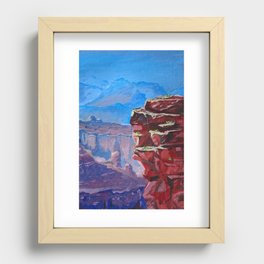 Canyon No.1 Recessed Framed Print