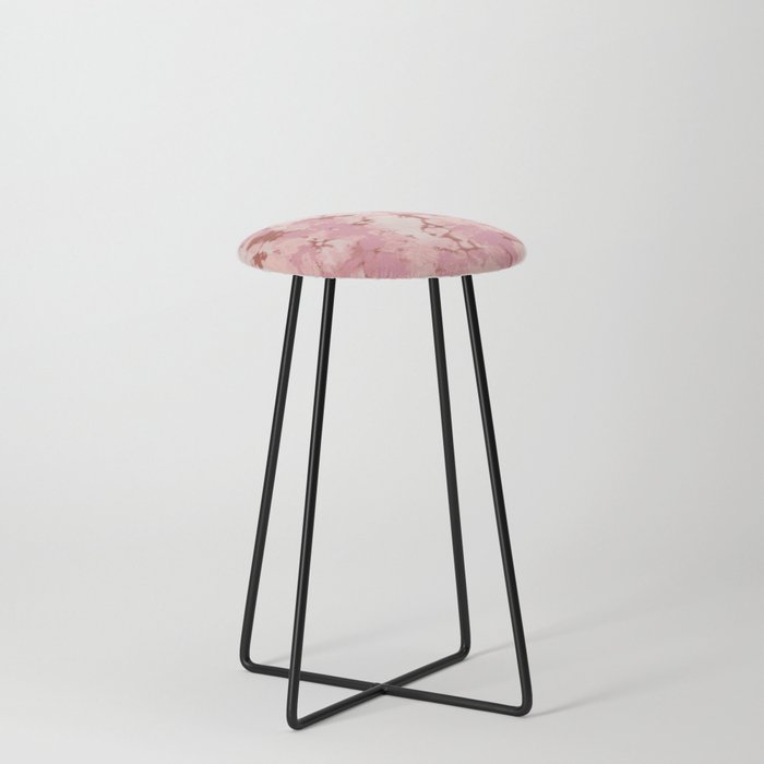 Pink Color Crush Counter Stool