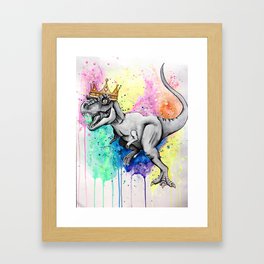 B*tch I am the queen Framed Art Print | Movies & TV, Animal, Painting, Sci-Fi 