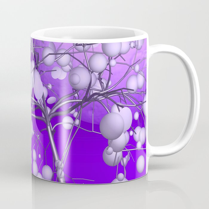 tree in violet fog Coffee Mug