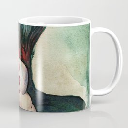 Plus Size Green Mermaid Coffee Mug