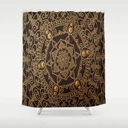  traditional decor moroccan craft design   Shower Curtain