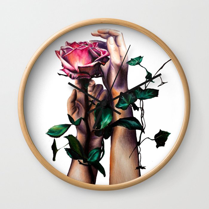 With Love Wall Clock