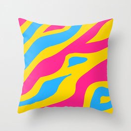 Zebra Print - Pan Throw Pillow