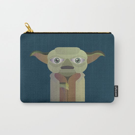 Yoda flat Carry-All Pouch