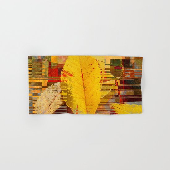fallin' into digital Hand & Bath Towel