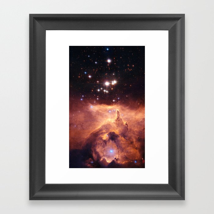 Emission Nebula NGC6357 Framed Art Print