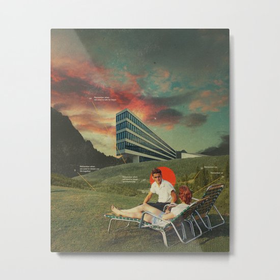 Remember When Metal Print
