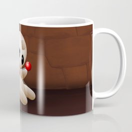 Voodoo Doll Cartoon in Love Coffee Mug
