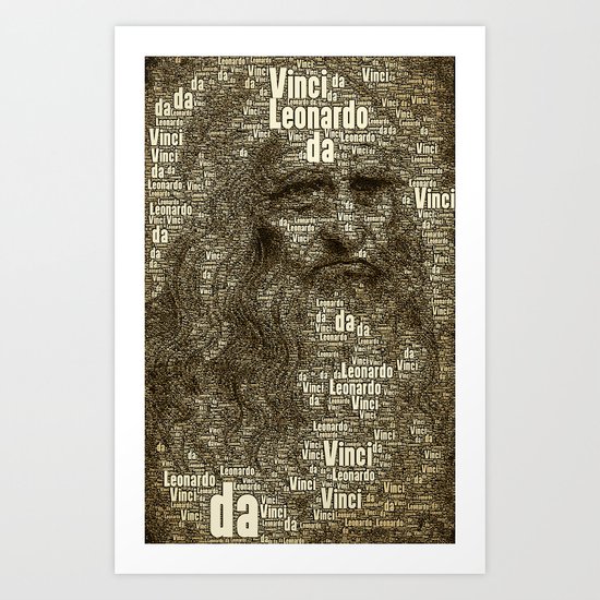 Leonardo da Vinci Art Print