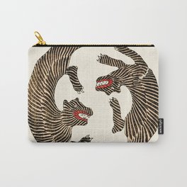 Japanese Tigers by Taguchi Tomoki 1860-1869 - Tiger Carry-All Pouch | Minimalistaesthetic, Cutetiger, Aestheticpictures, Tigerdrawings, Ukiyo E, Animedrawings, Tigers, Tigerdrawing, Animaldrawings, Bedroom 